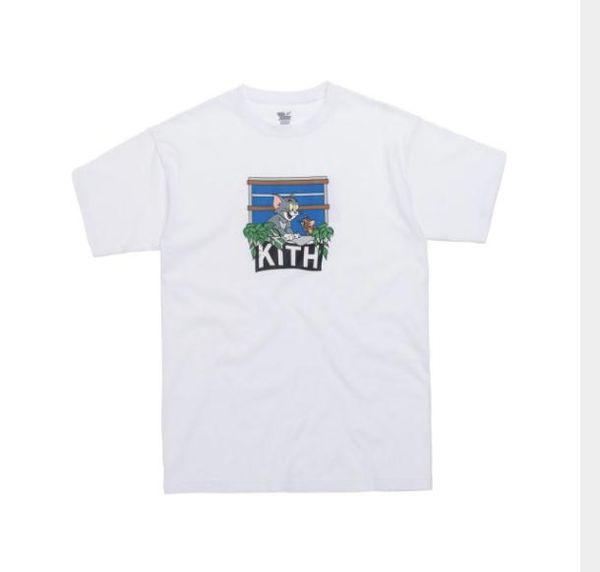 men's t-shirts kith tom and jerry tee man women casual t-shirt short sleeves sesame street fashion clothes tees outwear tee quality, White;black
men's t-shirts kith tom and jerry tee man women casual t-shirt short sleeves sesame street fashion clothes tees outwear tee quality, White;black