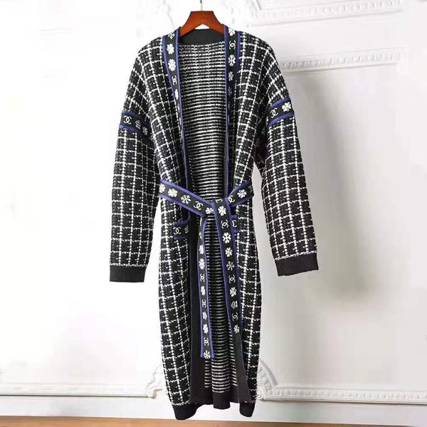 1102 2019 autumn women clothes long sleeve sashes plaid v neck cardigan fashion women clothes zipper qaina, White;black
1102 2019 autumn women clothes long sleeve sashes plaid v neck cardigan fashion women clothes zipper qaina, White;black