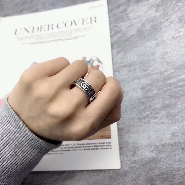 sterling silver ring special design letter personality ring retro hip hop couple ring fashion jewelry supply
sterling silver ring special design letter personality ring retro hip hop couple ring fashion jewelry supply