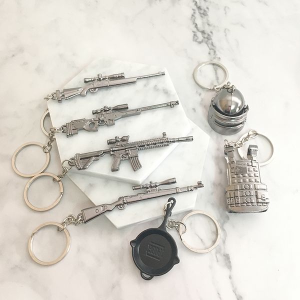 pubg keychain playerunknowns battlegrounds backpack armor helmet pan m416 98k awm flare gun keyring key chain ring army jewelry, Silver
pubg keychain playerunknowns battlegrounds backpack armor helmet pan m416 98k awm flare gun keyring key chain ring army jewelry, Silver