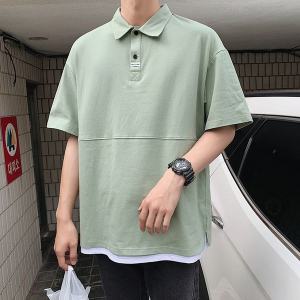 2020 mens fitted shirts korean designer fake two pieces shirts for men plus size button-down streetwear, White;black
2020 mens fitted shirts korean designer fake two pieces shirts for men plus size button-down streetwear, White;black