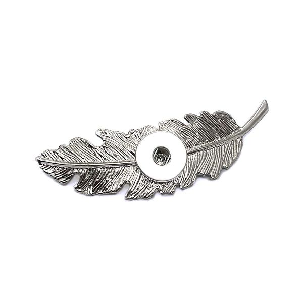 luwellever leaves feather 18mm snap button hair clips 003 barrettes charms fashion jewelry for women girl teenagers gift, Golden;silver
luwellever leaves feather 18mm snap button hair clips 003 barrettes charms fashion jewelry for women girl teenagers gift, Golden;silver