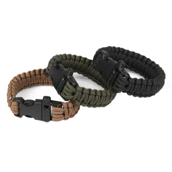 braided pulseras camping rescue bracelets parachute cord male outdoor emergency rop survival hand strap 3 colors
braided pulseras camping rescue bracelets parachute cord male outdoor emergency rop survival hand strap 3 colors