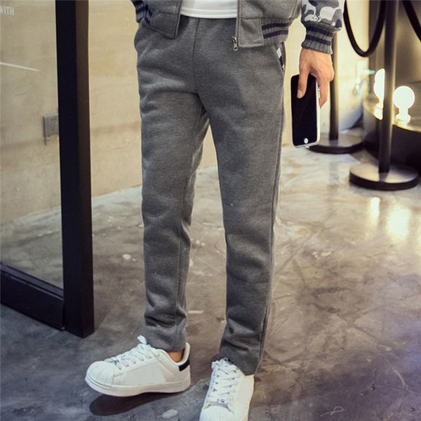 men's pants winter sweatpants men casual loose solid drawstring elastic waist long trousers pantalon chandal hombre 2021, Black
men's pants winter sweatpants men casual loose solid drawstring elastic waist long trousers pantalon chandal hombre 2021, Black