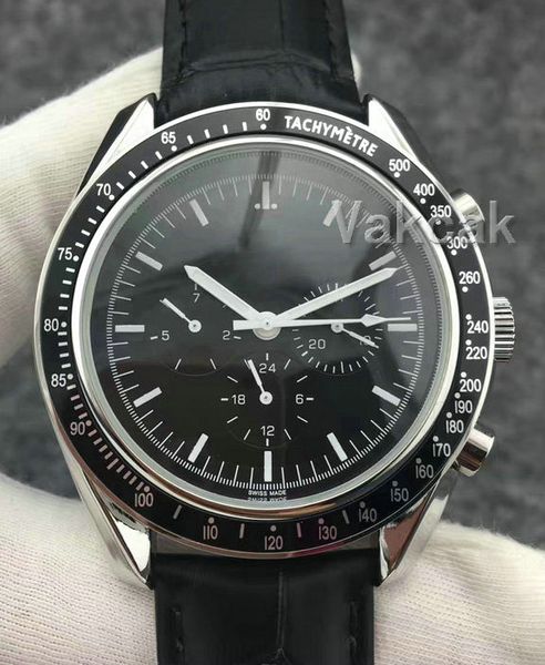 leather luxury speed moon mechanical mens designer stainless steel automatic movement watch sports watches self-wind wristwatches, Slivery;brown
leather luxury speed moon mechanical mens designer stainless steel automatic movement watch sports watches self-wind wristwatches, Slivery;brown