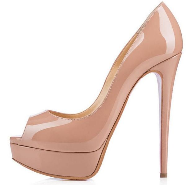 dress shoes 14cm heels women platform high pumps peep toe leather red wedding big size 4243 44 45, Black
dress shoes 14cm heels women platform high pumps peep toe leather red wedding big size 4243 44 45, Black