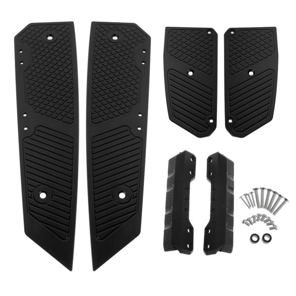 motorcycle front and rear passenger foot board floorboards footrest footpeg step pads for honda forza 125 250 300 2017-2018 , black
motorcycle front and rear passenger foot board floorboards footrest footpeg step pads for honda forza 125 250 300 2017-2018 , black