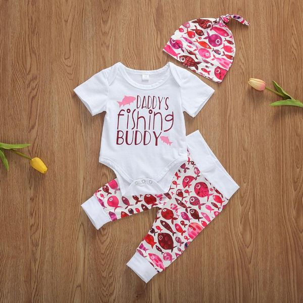 2020 summer newborn baby clothes sets 3pcs fish print short sleeve bodysuit long pants hat casual baby boy girl clothing 0-18m, White
2020 summer newborn baby clothes sets 3pcs fish print short sleeve bodysuit long pants hat casual baby boy girl clothing 0-18m, White