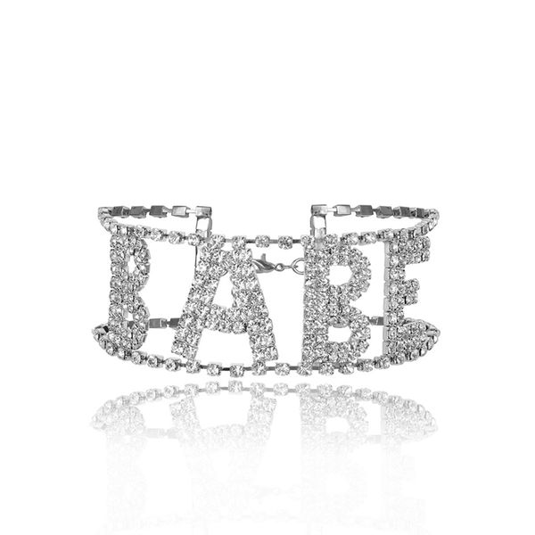 babe rhinestone choker letter crystal necklace for women crystal statement necklace choker jewelry party punk collar#w25, Golden;silver
babe rhinestone choker letter crystal necklace for women crystal statement necklace choker jewelry party punk collar#w25, Golden;silver