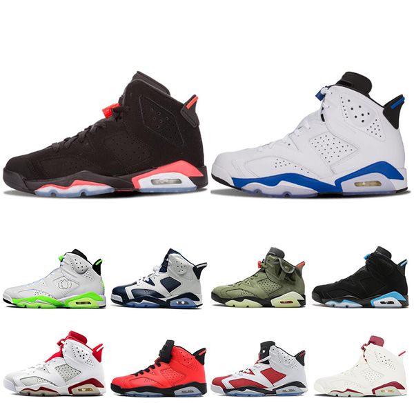 2020 новые мужчины ботинки баскетбола 6 6s черный инфракрасный unc black cat oreo marron carmine sport blue alternate мужские тренеры спорти
2020 новые мужчины ботинки баскетбола 6 6s черный инфракрасный unc black cat oreo marron carmine sport blue alternate мужские тренеры спорти