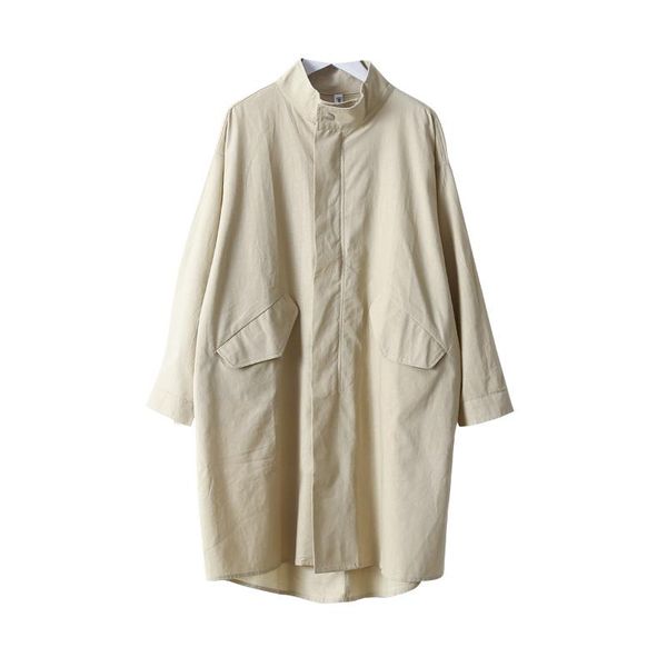 cotton blend women trench coat 2020 new korean fashion clothing pockets wide-waisted office lady trench coat for women, Tan;black
cotton blend women trench coat 2020 new korean fashion clothing pockets wide-waisted office lady trench coat for women, Tan;black
