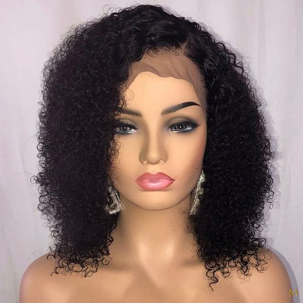 9a afro kinky curly human hair wig for black women preplucked brazilian virgin full lace wigs with baby hair lace front bob wigs, Black;brown
9a afro kinky curly human hair wig for black women preplucked brazilian virgin full lace wigs with baby hair lace front bob wigs, Black;brown