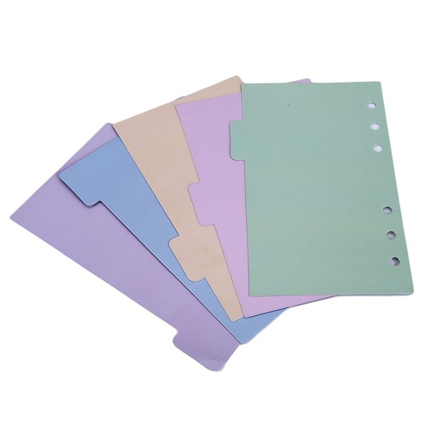 5pcs/pack a5 inner page notebook index paper separator divider pages office agenda diary spiral divider home office storage
5pcs/pack a5 inner page notebook index paper separator divider pages office agenda diary spiral divider home office storage