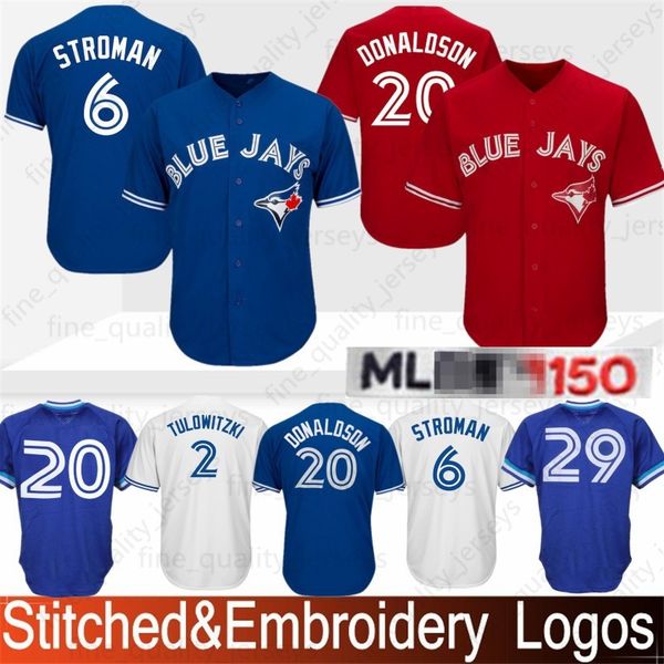Embroidery Toronto Blue Baseball Jersey Jays 19 Jose Bautista 6 Marcus Stroman 11 Kevin Pillar 20 29 Joe Carter 2 12 Roberto Alomar Stitched
Embroidery Toronto Blue Baseball Jersey Jays 19 Jose Bautista 6 Marcus Stroman 11 Kevin Pillar 20 29 Joe Carter 2 12 Roberto Alomar Stitched