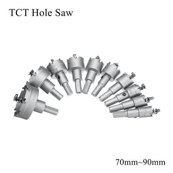 70mm 75mm 80mm 85mm 90mm tct hole saw blade hss metal drill bit carbide tip cutter metalworking stainless steel iron alloy wood
70mm 75mm 80mm 85mm 90mm tct hole saw blade hss metal drill bit carbide tip cutter metalworking stainless steel iron alloy wood