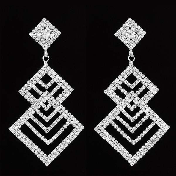 rhinestone geometry hollow out earrings street time concise multi-storey temperament exaggeration earring, Golden
rhinestone geometry hollow out earrings street time concise multi-storey temperament exaggeration earring, Golden