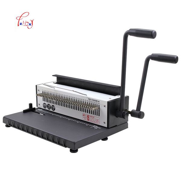 34holes manual wire binding machine metal spiral wire spool binding machine a4 binder puncher machine 1pc
34holes manual wire binding machine metal spiral wire spool binding machine a4 binder puncher machine 1pc