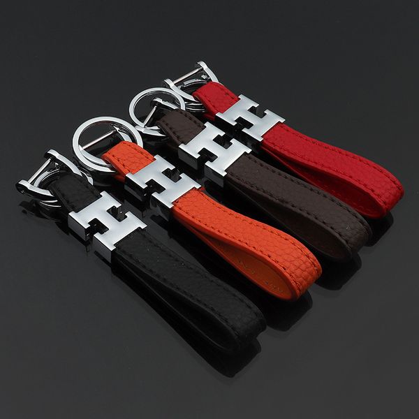 luxury keychains for women men h letter design keyrings gifts genuine leather key chain car key buckle rings accessories fashion bag charms, Slivery;golden
luxury keychains for women men h letter design keyrings gifts genuine leather key chain car key buckle rings accessories fashion bag charms, Slivery;golden
