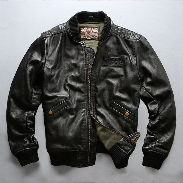 avirexfly 2020 men black gun leather pilot jacket real sheepskin short plus size xxxl men winter russian coat
avirexfly 2020 men black gun leather pilot jacket real sheepskin short plus size xxxl men winter russian coat