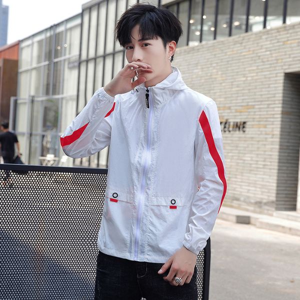 man's casual sport breathable slim brand work jackets outer doors solid color sunscreen 2019 new summer size, Black;brown
man's casual sport breathable slim brand work jackets outer doors solid color sunscreen 2019 new summer size, Black;brown