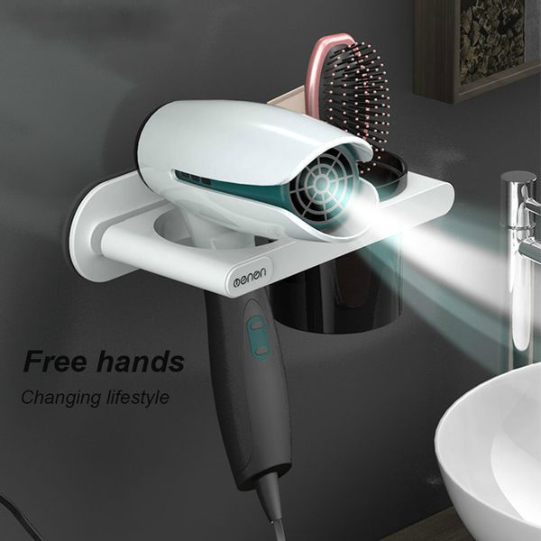 wall mounted stand hair dryer drier comb holder rack stand set storage organizer punch-hair dryer shelf bathroom organizer
wall mounted stand hair dryer drier comb holder rack stand set storage organizer punch-hair dryer shelf bathroom organizer