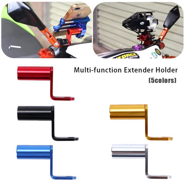 motorcycle accessories rearview mirror mount extender bracket clamp bar phone holder multi-function levers
motorcycle accessories rearview mirror mount extender bracket clamp bar phone holder multi-function levers