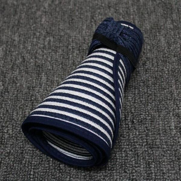 fashion girl wide brim beach sun visor foldable roll up striped straw hat cap a1, Blue;gray
fashion girl wide brim beach sun visor foldable roll up striped straw hat cap a1, Blue;gray