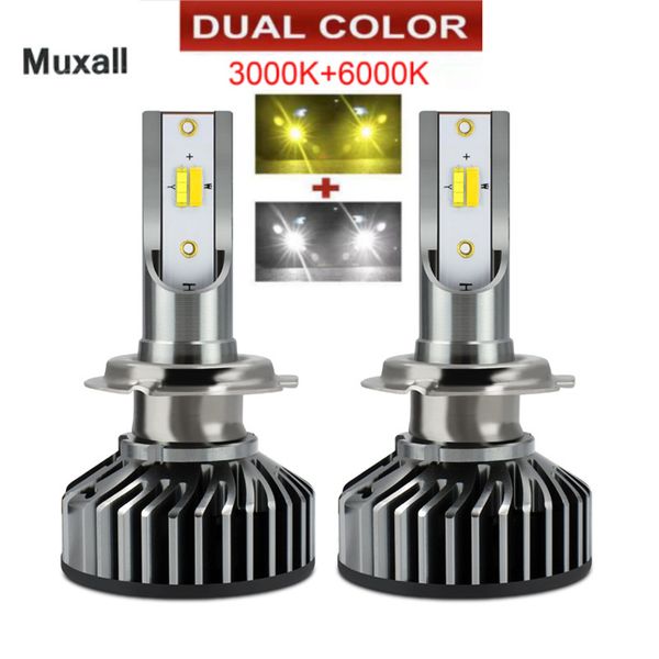 led dual color car headlight bulb h4 h7 h11 9005 hb3 9006 hb4 h1 16000lm auto headlamp fog lights warm white 6000k 12v lamp
led dual color car headlight bulb h4 h7 h11 9005 hb3 9006 hb4 h1 16000lm auto headlamp fog lights warm white 6000k 12v lamp