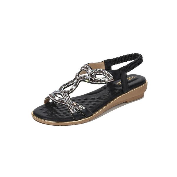 shoes woman 2019 summer shoes flat sandals women bohemia handmade beaded flats female sandals pearl rhinestone flat sandals, Black
shoes woman 2019 summer shoes flat sandals women bohemia handmade beaded flats female sandals pearl rhinestone flat sandals, Black