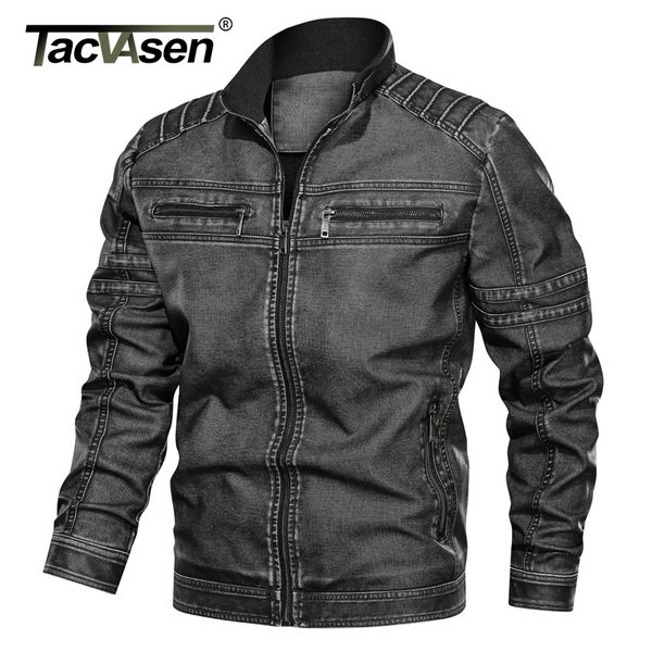 tacvasen winter fleece leather jacket men casual motorcycle pu leather jacket coat vintage slim bomber faux jackets 6xl, Black
tacvasen winter fleece leather jacket men casual motorcycle pu leather jacket coat vintage slim bomber faux jackets 6xl, Black