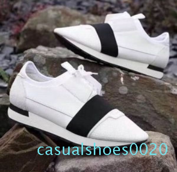 2019 black leather fabric sneakers designer low women casual kanye west style race runner mesh breathable flats c20
2019 black leather fabric sneakers designer low women casual kanye west style race runner mesh breathable flats c20