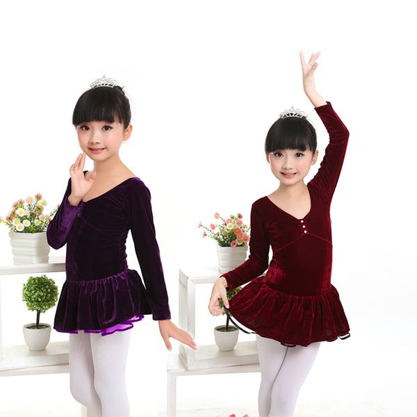 new autumn warm long sleeve velvet dress girl kids v-neck ballet dance tutu dress baby tutu with tulle, Black;red
new autumn warm long sleeve velvet dress girl kids v-neck ballet dance tutu dress baby tutu with tulle, Black;red