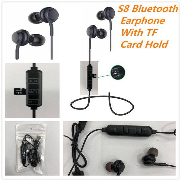 S8 port bluetooth head et wirele bluetooth headphone de igner earbud earphone with tf card hole for iphone x x am ung 10
S8 port bluetooth head et wirele bluetooth headphone de igner earbud earphone with tf card hole for iphone x x am ung 10