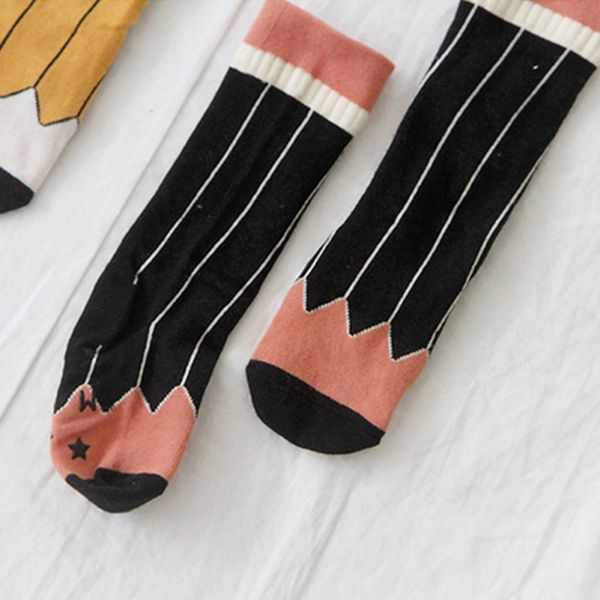 infant toddler soft pencil pattern cotton knee socks kids baby girl boy child tube socks, Pink;yellow
infant toddler soft pencil pattern cotton knee socks kids baby girl boy child tube socks, Pink;yellow