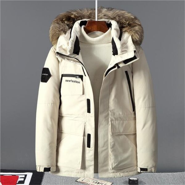 2019 winter new jacket mens quality thermal thick coat snow red black parka male warm outwear fashion white duck down jack
2019 winter new jacket mens quality thermal thick coat snow red black parka male warm outwear fashion white duck down jack
