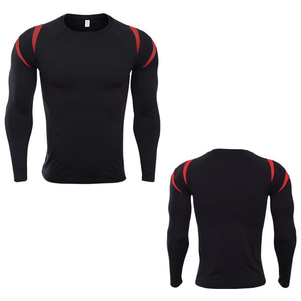 2020 gym clothing fitness men basketball running t shirt quick-dry breathable training black sport long sleeves t-shirt, Black;blue
2020 gym clothing fitness men basketball running t shirt quick-dry breathable training black sport long sleeves t-shirt, Black;blue