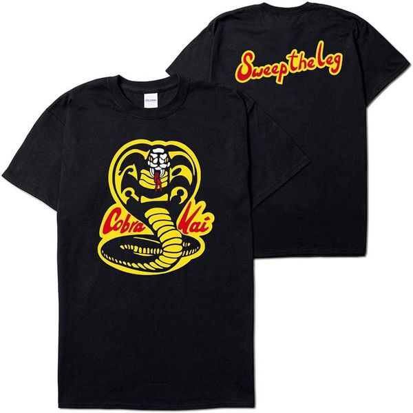cobra kai karate dojo t-shirt cotton o-neck short sleeve men's t shirt size s-3xl, White;black
cobra kai karate dojo t-shirt cotton o-neck short sleeve men's t shirt size s-3xl, White;black
