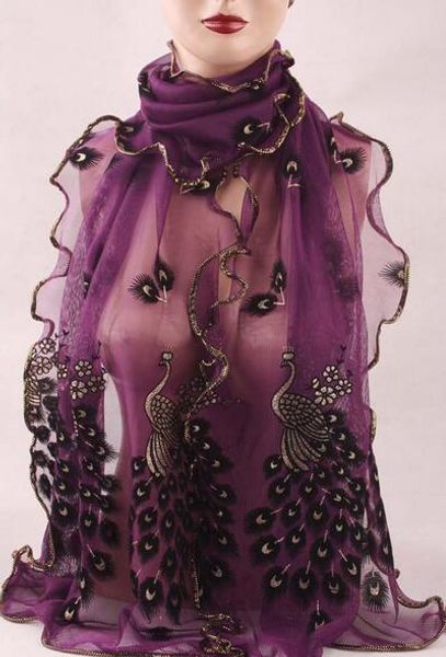 2019 wonderful chiffon peacock long soft scarf more color size 190*43mm wrap shawl stole for stylish women/girls hjia605, Blue;gray
2019 wonderful chiffon peacock long soft scarf more color size 190*43mm wrap shawl stole for stylish women/girls hjia605, Blue;gray