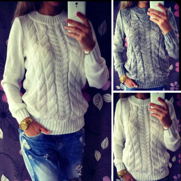 2019 new fashion casual thick sweaters women long sleeve loose sweater knitted pullovers warm coat jacket outwear selling, White;black
2019 new fashion casual thick sweaters women long sleeve loose sweater knitted pullovers warm coat jacket outwear selling, White;black