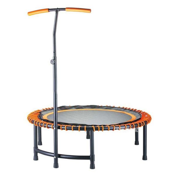 45/48 inch practical trampoline for women trampoline safety pad jump sports safe with t shape handrail
45/48 inch practical trampoline for women trampoline safety pad jump sports safe with t shape handrail