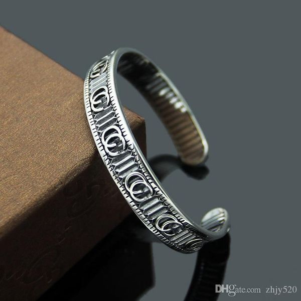 316l титана стали ювелирные изделия оптовая букву g в полоску открыть braceletbangles пару ретро любовь браслет ювелирных изделий подарок, Black
316l титана стали ювелирные изделия оптовая букву g в полоску открыть braceletbangles пару ретро любовь браслет ювелирных изделий подарок, Black