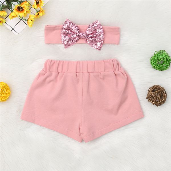 2pcs girls shorts fashion bow newborn bottoms sequin baby pants cotton high waist girls shorts girl pants headband bloomers, Black
2pcs girls shorts fashion bow newborn bottoms sequin baby pants cotton high waist girls shorts girl pants headband bloomers, Black