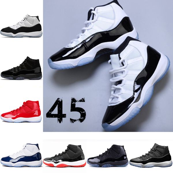 platinum tint 378037-100 concord 45 prom night xi 11s 11 cap and gown men women basketball shoes bred space jam mens sports sneakers, White;red
platinum tint 378037-100 concord 45 prom night xi 11s 11 cap and gown men women basketball shoes bred space jam mens sports sneakers, White;red