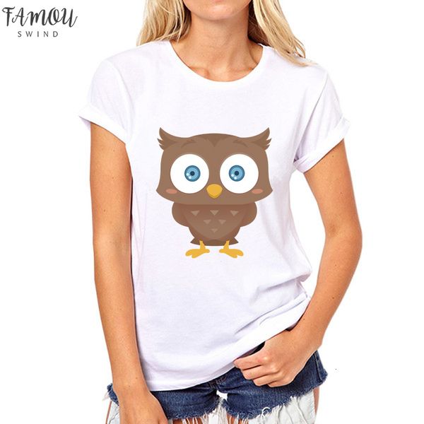 women owl animal t shirt 2020 summer short sleeve printed t shirt owl and eye girl t shirts women tee 39w 5, White
women owl animal t shirt 2020 summer short sleeve printed t shirt owl and eye girl t shirts women tee 39w 5, White