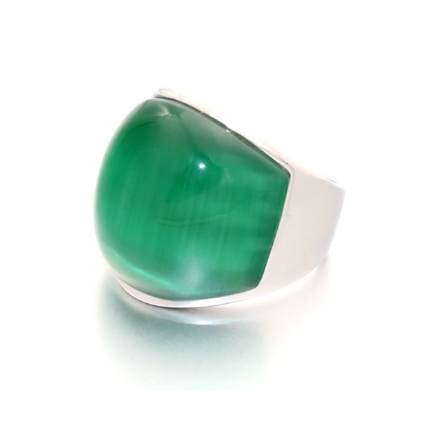 new men women fashion rings punk 361l stainless steel vintage rings with green opal rings for party factory wholesale, Silver
new men women fashion rings punk 361l stainless steel vintage rings with green opal rings for party factory wholesale, Silver