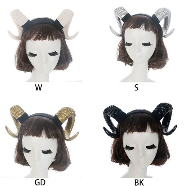 gothic halloween women girls headband sheep horn forest animal cosplay costume hair hoop demon evil plastic party p props, Slivery;white
gothic halloween women girls headband sheep horn forest animal cosplay costume hair hoop demon evil plastic party p props, Slivery;white