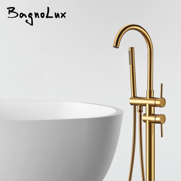 modern luxurious tub filler floor mounted bathtub faucets with hand shower standing bath faucet single handle mixer tap dl9721
modern luxurious tub filler floor mounted bathtub faucets with hand shower standing bath faucet single handle mixer tap dl9721