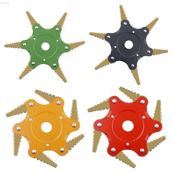 toothed six leaf mower blade trimmer head lawn mower accessories garden tool u50a
toothed six leaf mower blade trimmer head lawn mower accessories garden tool u50a