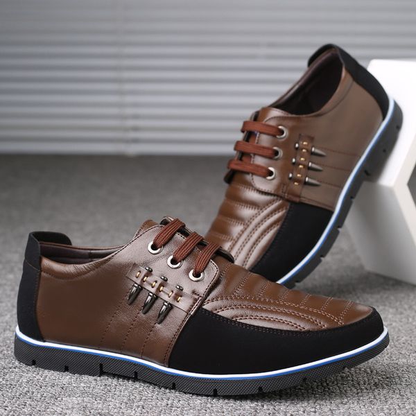 big sizes men genuine leather shoes elastic band fashion design solid tenacity comfortable men's shoes 221, Black
big sizes men genuine leather shoes elastic band fashion design solid tenacity comfortable men's shoes 221, Black