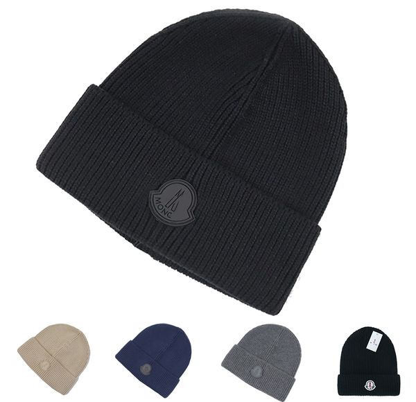 Designer Beanie For Womens Hat Knitted Winter Bonnet Woolen Women Men Warm Beanies Hats Female Bonnets Cap-image